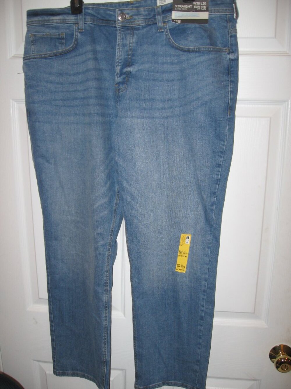 Primark Denim & Co. Stretchy Button Fly Jeans Men's 38 x 30 New w/ Tags